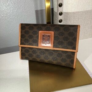 Celine Brown and Tan Wallet
